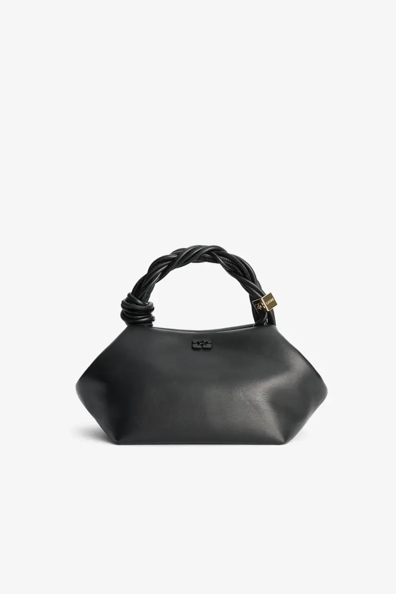 Black Small GANNI Bou Bag