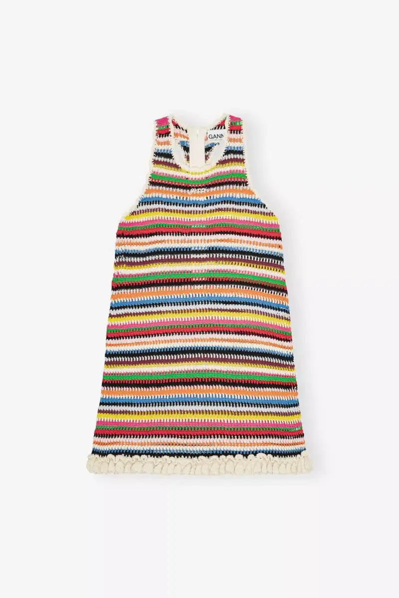 Multicolour Crochet Halterneck Dress Multicolour Crochet Halterneck Dress
