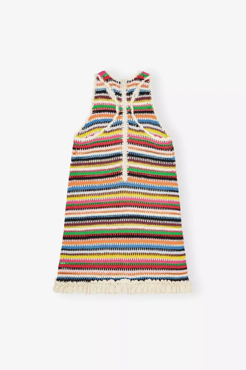 Multicolour Crochet Halterneck Dress Multicolour Crochet Halterneck Dress
