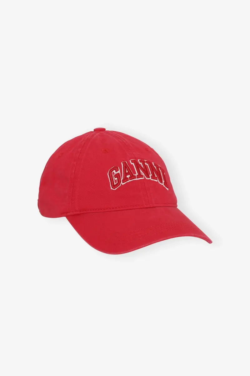 Red Canvas Cap