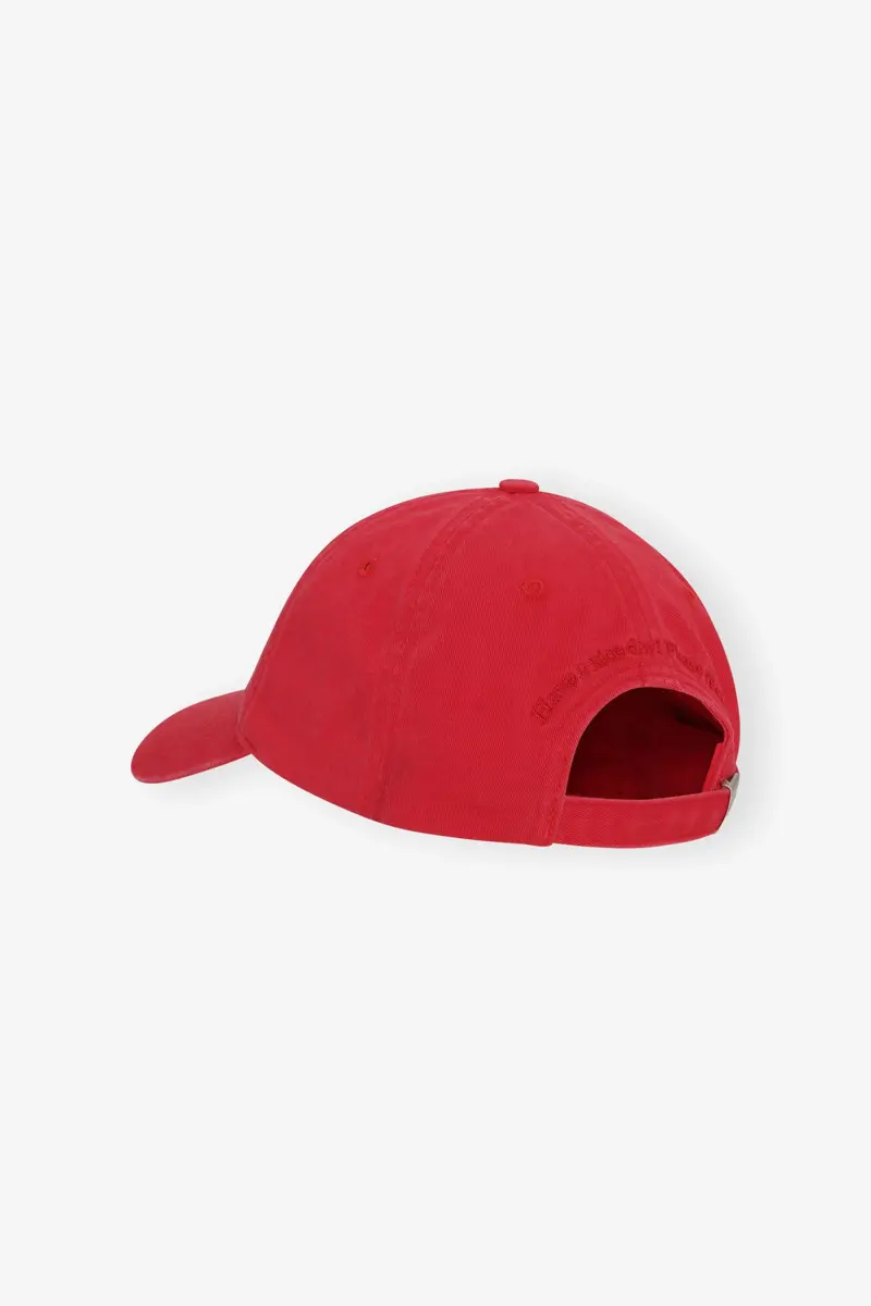 Red Canvas Cap